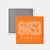 6453 ALUMNI Magnet (Vorderseite/Rückseite)