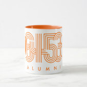 6453 ALUMNI Orange & White Tasse (Zentrum)