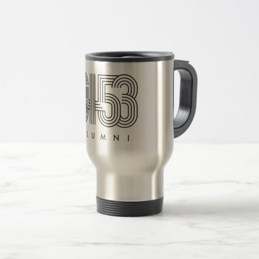 6453 ALUMNI Tasse, 15 oz Reisebecher (VorderseiteRechts)