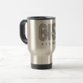 6453 ALUMNI Tasse, 15 oz Reisebecher (Vorderseite Links)