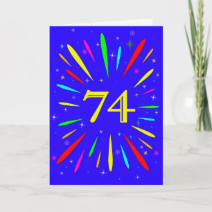 64. Birthday Explosion Card Karte