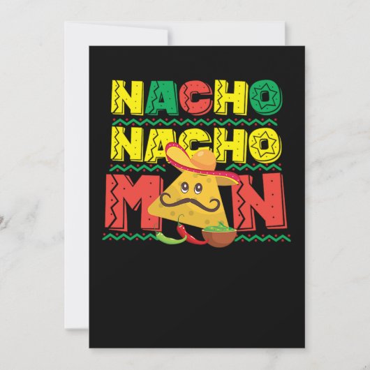 64.Cinco De Mayo Nacho Nacho Man Nacho Save The Date (Vorderseite)