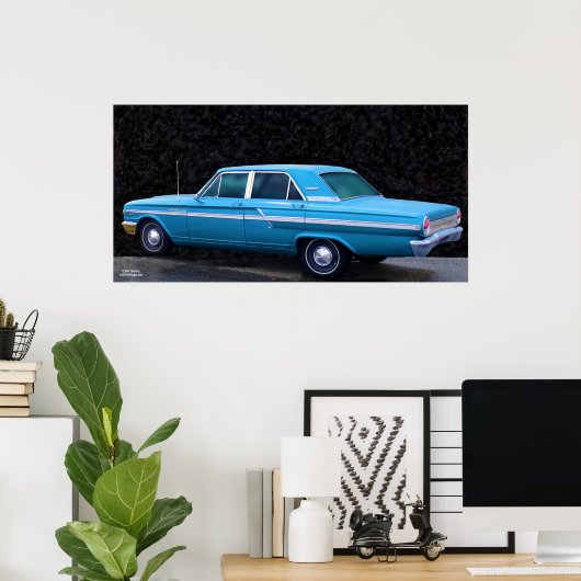 64 FAIRLANE 500 POSTER (Heimbüro)