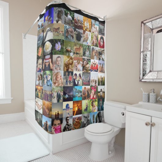 64 Foto Duschvorhang hochladen (Beispiel)