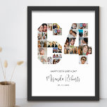 64. Geburtstag Nr. 64 Benutzerdefinierte FotoColla Poster<br><div class="desc">Feiern Sie 64. Geburtstag mit diesem personalisierten 64 Foto Collage Poster. Dieses individuell gestaltbare Geschenk eignet sich auch für Hochzeitsfeiern. Es ist eine großartige Möglichkeit, wertvolle Erinnerungen aus Ihrer Hochzeit und Ihrem verheirateten Leben zu zeigen. Das Poster enthält eine Collage von Fotos, die diese besonderen Momente erfassen, und kann mit...</div>