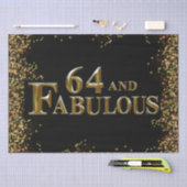 64. Geburtstag Seidenpapier (Handwerk)