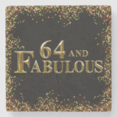 64. Geburtstag Steinuntersetzer (Vorderseite)