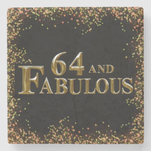 64. Geburtstag Steinuntersetzer (Vorderseite)