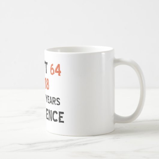 64. Geburtstagsentwürfe Kaffeetasse (Rechts)