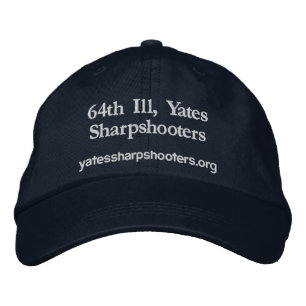 64. IllinoisSharpshooters Hat Bestickte Baseballkappe