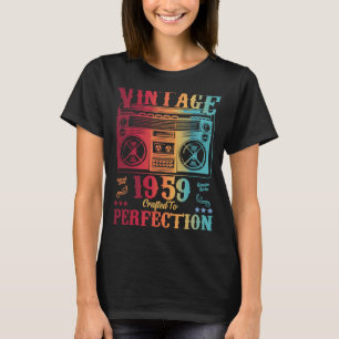 64 Jahre alt Geburtstag Vintag 1959 Männer T-Shirt