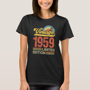 64 Jahre Vintag 1959 64. Geburtstag T-Shirt