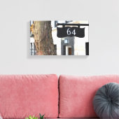 64 New York City Brownstones Upper West Side NYC Leinwanddruck (Insitu (Wohnzimmer))