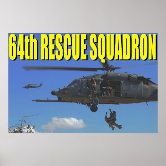 64. Rescue Squadron Poster (Vorne)