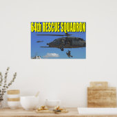 64. Rescue Squadron Poster (Küche)