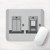 6511Gebäude Aufzug Mousepad (Mit Mouse)