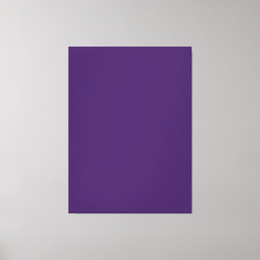 #65187A HEX CODE DARK LILA FARBHINTERGRUND TEMP LEINWANDDRUCK (Vorderseite)