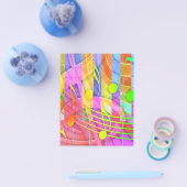 654580 FARBIGE MUSIKNOTEN-HINTERGRUND-WALLPAPIERE FLYER (Einzeln)