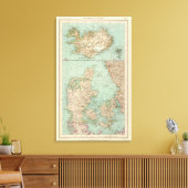 65 Dänemark, Island Leinwanddruck (Insitu (Wohnzimmer))