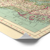 65 Dänemark, Island Poster (Ecke)