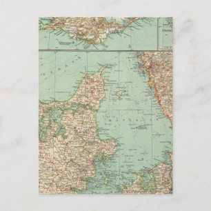 65 Dänemark, Island Postkarte