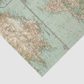 65 Dänemark, Island Seidenpapier (Ausschnitt)