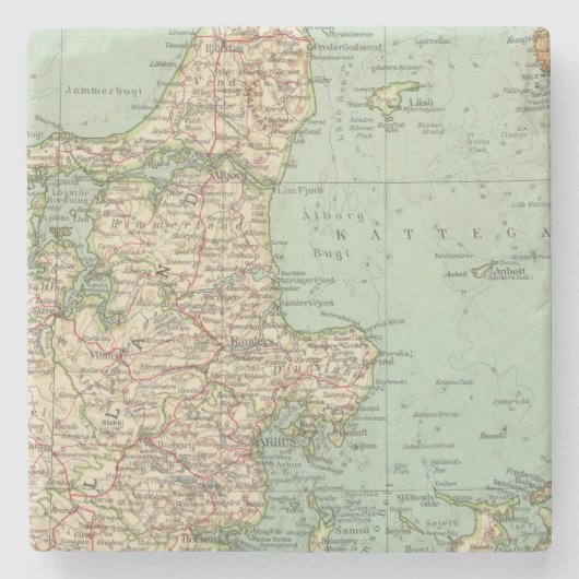 65 Dänemark, Island Steinuntersetzer (Vorderseite)