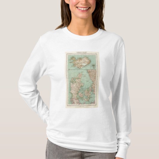 65 Dänemark, Island T-Shirt (Vorderseite)