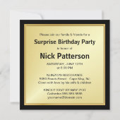 65. Einladungen zur Geburtstagspartei - Kundenspez (Rückseite)