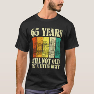 65 Eisenbahn-Dampfzug 65. T-Shirt
