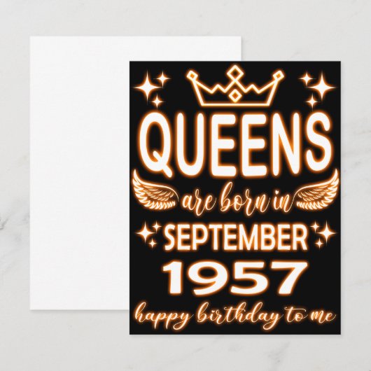 65. Geburtstag (Vorne/Hinten)