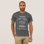 65. Geburtstag 1950 oder Vintages JAHR T-Shirt (Vorne ganz)