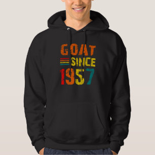 65. Geburtstag 65 Jahre alte Ziege seit 1957 Hoodie
