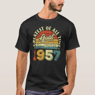 65. Geburtstag 65 Jahre alte Ziege seit 1957 T-Shirt