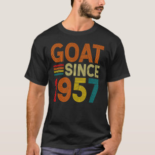 65. Geburtstag 65 Jahre alte Ziege seit 1957 T-Shirt