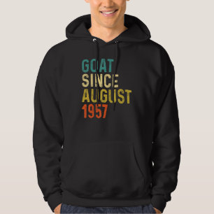 65. Geburtstag 65 Jahre alte Ziege seit August 195 Hoodie