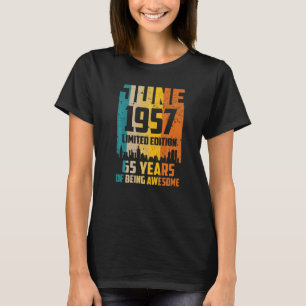 65. Geburtstag 65 Jahre Phantastisch seit Juni 195 T-Shirt