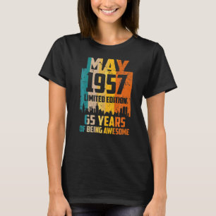 65. Geburtstag 65 Jahre Phantastisch seit Mai 1957 T-Shirt