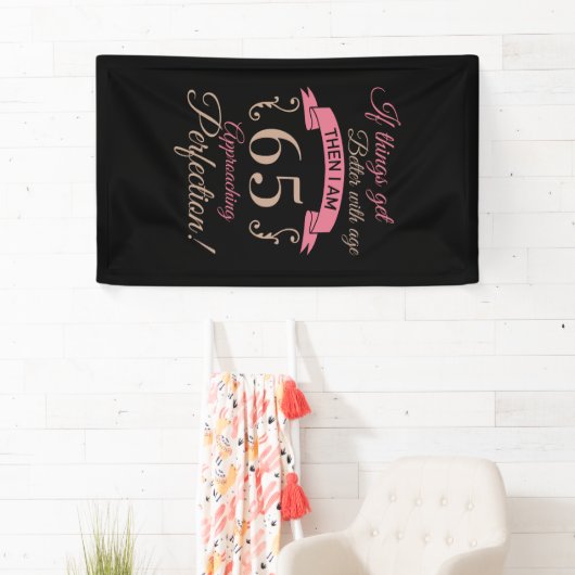 65. Geburtstag besser mit Alter Banner (Insitu)
