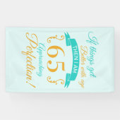 65. Geburtstag besser mit Alter Banner (Horizontal)