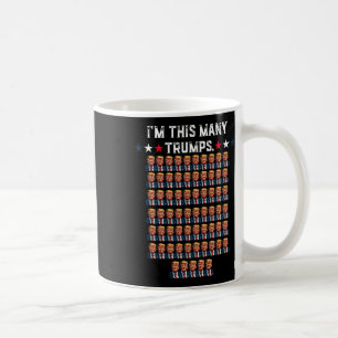65. Geburtstag bin ich so viele Trumps für Trump S Kaffeetasse