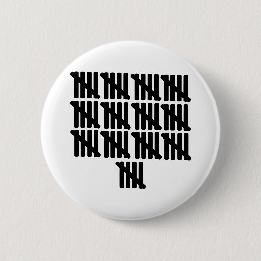 65. Geburtstag Button (Vorderseite)