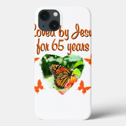 65. GEBURTSTAG Case-Mate iPhone HÜLLE (Rückseite)