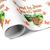 65. GEBURTSTAG GESCHENKPAPIER (Rolleneckpunkt)