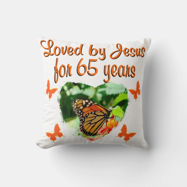 65. GEBURTSTAG KISSEN (Vorderseite)