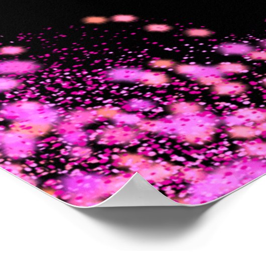 65. Geburtstag Poster (Ecke)