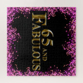 65. Geburtstag Puzzle (Horizontal)