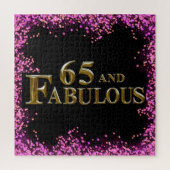 65. Geburtstag Puzzle (Vertikal)