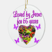 65. GEBURTSTAG RELIGIOUS KERAMIKORNAMENT (Links)