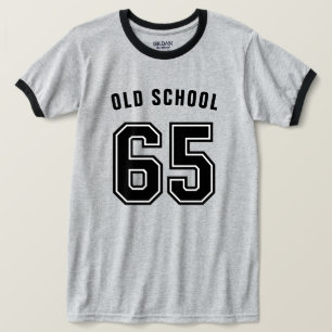 65. Geburtstag Ringer T-Shirt